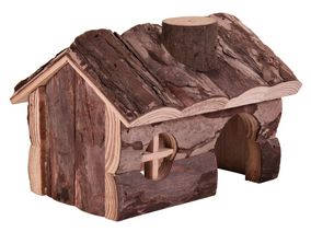 Trixie Hendrik Ház - Fából készült odú hörcsögök és deguk részére (20x13x13cm)