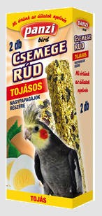 Panzi Csemege Rúd Nimfa papagájok részére - tojással (2db)