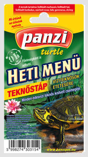 Panzi Heti Menü teknősök részére (10x10g)