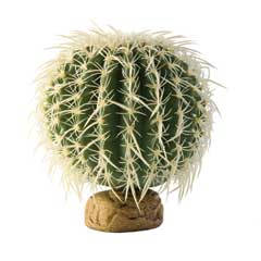 Exo-Terra Desert Plant Barrel Cactus Large - Terráriumi műnövény dekoráció (hordó kaktusz) cca.17cm
