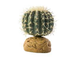 Exo-Terra Desert Plant Barrel Cactus Small - Terráriumi műnövény dekoráció (hordó kaktusz) cca.10cm