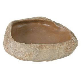 Trixie Reptile Bowl Steppe Rock Medium - Terráriumi itató tál (15x12x3,5cm)