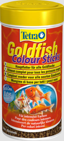 TetraGoldfish Colour Sticks aranyhaleledel - 250 ml